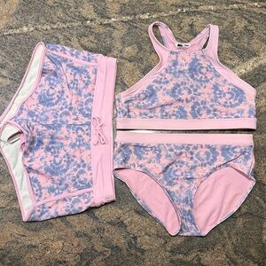 ATHLETA GIRL bikini and shorts